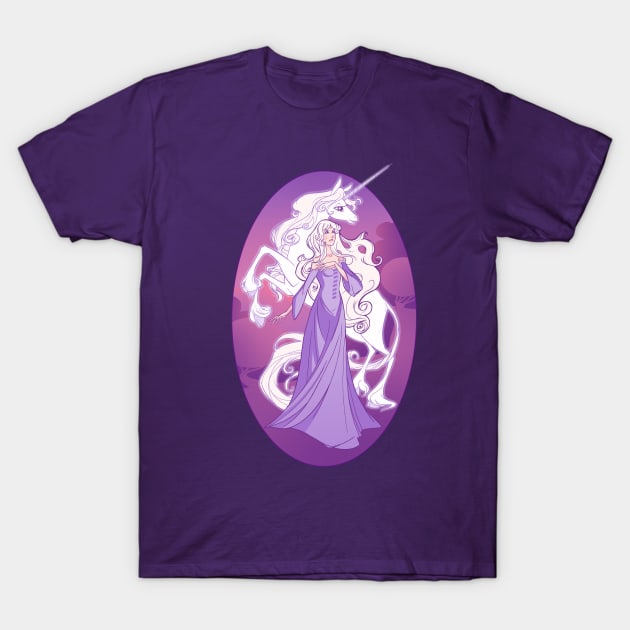 Unicorn or Woman T-Shirt by capnflynn